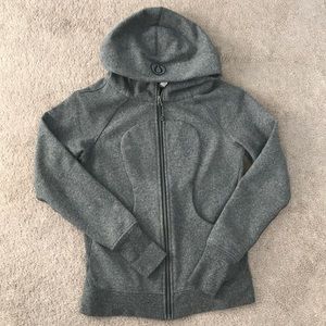 Lululemon heather gray Scuba hoodie